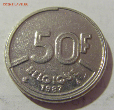 50 франков 1987 Бельгия №1 10.01.23 22:00 М - CIMG7887.JPG
