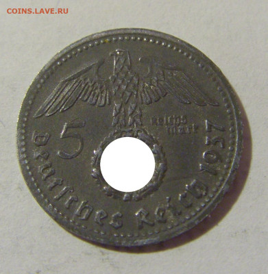 Жетон 5 марок 1937 Германия №1 10.01.23 22:00 М - CIMG7963.JPG