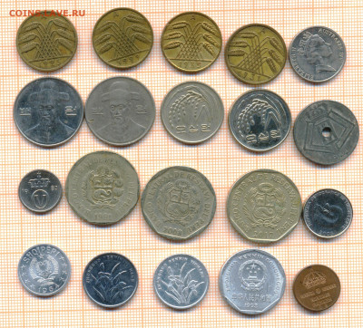 монеты разные 10 от 5 руб. фикс цена,  до ухода в архив - лист 10а 001