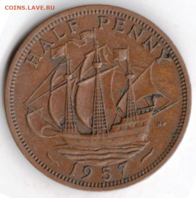 2 пенни 1957 г. до 11.01.23 г. в 23.00 - 044