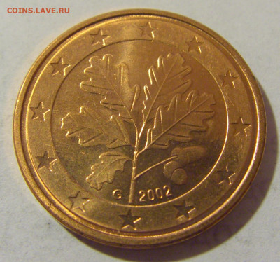 5 евроцентов 2002 G Германия №2 11.01.23 22:00 М - CIMG8292.JPG