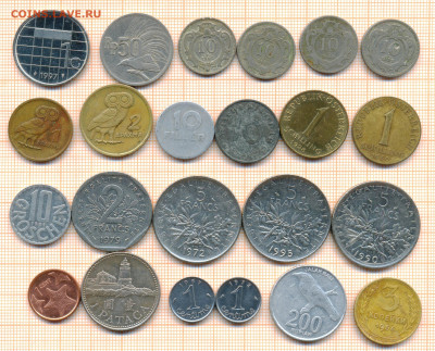 монеты разные 12 от 5 руб. фикс цена,  до ухода в архив - лист 12 001