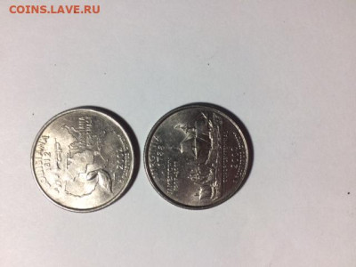 США: Квотеры-штаты Луизиана Р+Виргиния Р ФИКС - Луизиана р,Виргиния р Р.JPG