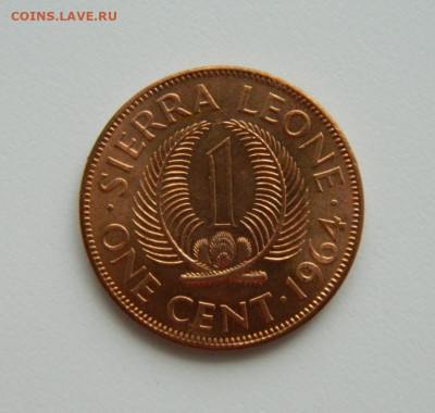 Сьерра-Леоне 1 цент 1964 г. с рубля! до 12.01.23 - DSCN5878.JPG