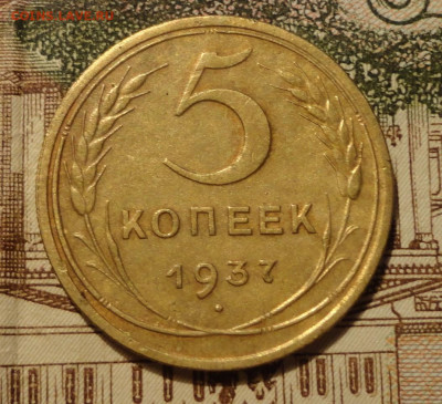 5 коп 1937г  Отличная . - DSC00431.JPG