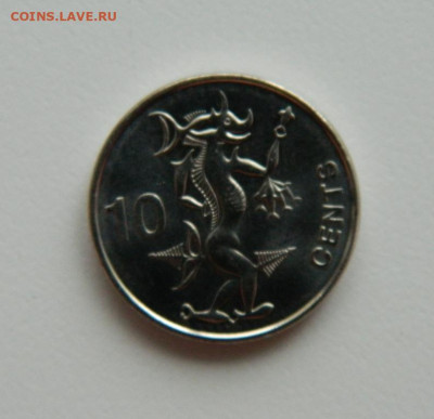 Соломоновы острова 10 центов 2012 г. С рубля! до 12.01.23 - DSCN5933.JPG