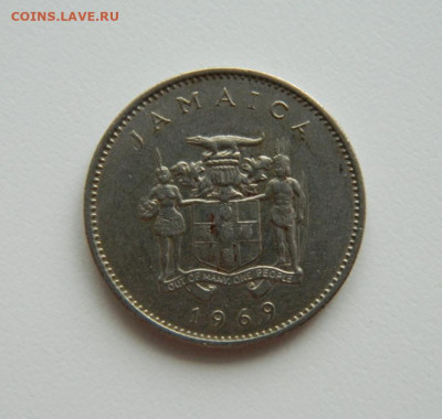Ямайка 10 центов 1969 г. С рубля! до 12.01.23 - DSCN5830.JPG