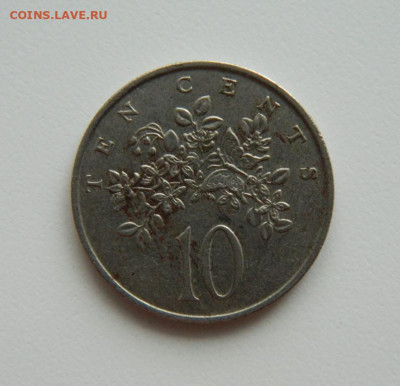 Ямайка 10 центов 1969 г. С рубля! до 12.01.23 - DSCN5831.JPG