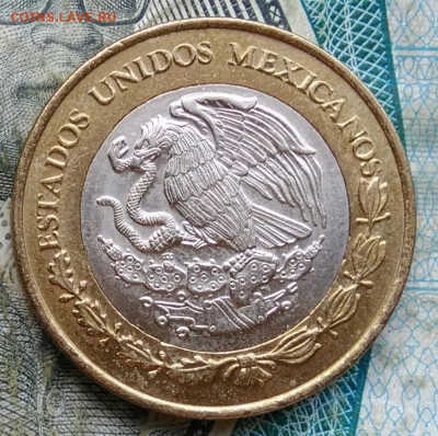 Мексика 10 песо 2017 года до 11.01.2023 - IMG_20230106_225450