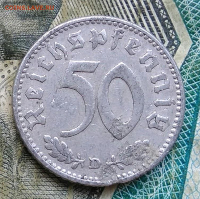 Германия 50 рейхспфеннигов 1935 года двор D  до 11.01.2023 - IMG_20230106_225506