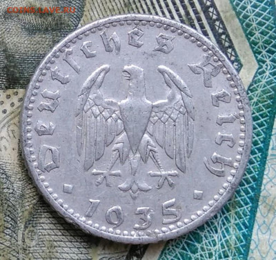 Германия 50 рейхспфеннигов 1935 года двор D  до 11.01.2023 - IMG_20230106_225522