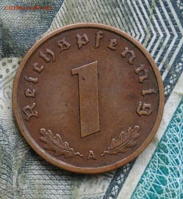 Германия 1 пфенниг 1939 года двор А до 11.01.2023 - IMG_20230107_064637