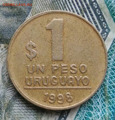 Уругвай 1 песо 1998 года до 11.01.2023 - IMG_20230107_063845