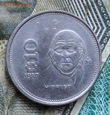 Мексика 10 песо 1987 года до 11.01.2023 - IMG_20230107_062135