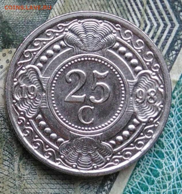 Антильские острова 25 центов 1998 до 11.01.2023 - IMG_20230107_175305