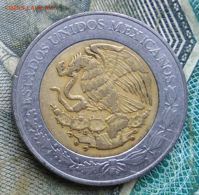 Мексика 5 песо 2014 года до 11.01.2023 - IMG_20230107_224849