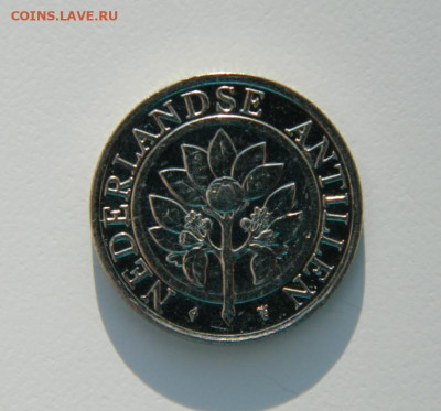 Нидерландские Антилы 25 центов 1998 г. с рубля! до 12.01.23 - DSCN5955.JPG