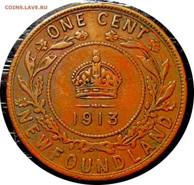 E95 1¢ Ньюфаундленд 1913 до 13.12 в 22°° - E95 NFLD 1C 1913_1