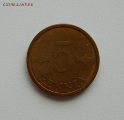 Финляндия 5 пенни 1971 г. С рубля! до 12.01.23 - DSCN5838.JPG