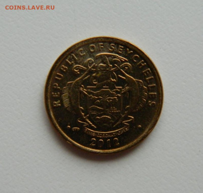 Сейшельские о-ва 1 цент 2012 г.(Краб)С рубля! до 12.01.23 - DSCN5871.JPG