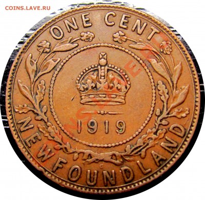 E96 1¢ Ньюфаундленд 1919 до 13.12 в 22°° - E96 NFLD 1C 1919_1
