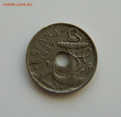 Испания 50 сентимо 1949 г. С рубля! до 16.01.23 - DSCN6139.JPG