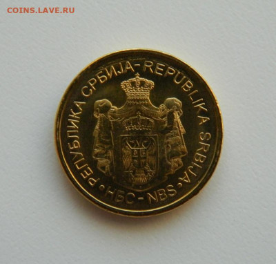 Сербия 1 динар 2019 г. С рубля! до 16.01.23 - DSCN6004.JPG