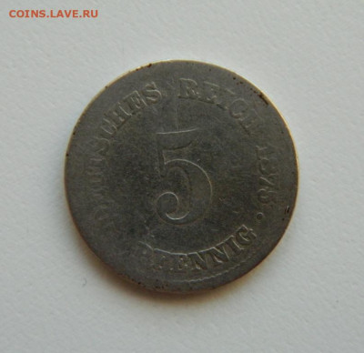 Германия 5 пфеннигов 1875 г. "D" до 16.01.23 - DSCN6012.JPG