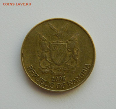 Намибия 1 доллар 2006 г.(Фауна) С рубля! до 16.01.23 - DSCN6121.JPG