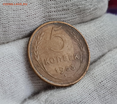 5 копеек 1953 года до 17.01.2023 22.00 МСК 	Сообщение - 20230108_160246