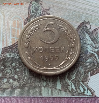 5 копеек 1955. До 15.01.23 в 22.00 - 20230111_131854