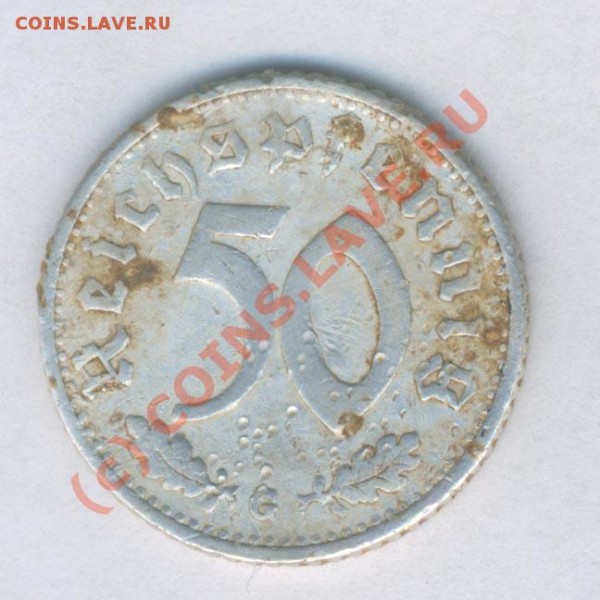 Германия 50 рейхпфенингов 1939г. G оцените. - 31