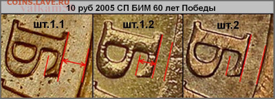 10 рублей 2005 СПМД шт. 2АI. Новый "подвид"? - 10 руб 2005