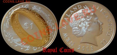 ДОЛЛАР 2003 ВЛАСТЕЛИН КОЛЕЦ НОВАЯ ЗЕЛАНДИЯ - 2003-1