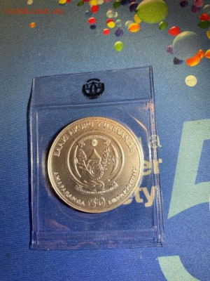 50 Франков  Руанда 2020  Лунный календарь год Крысы до 18.01 - Duh3erLOYZM