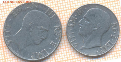 Италия 50 и 20 чентезимо 1941 г., до 19.01.2023 г. в 22.00 п - Италия 40а