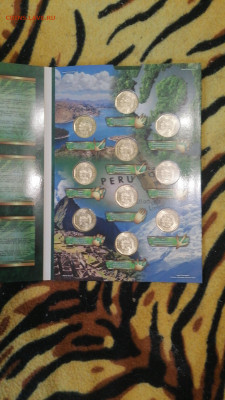 Набор монет красная книга Перу в альбоме - IMG-20221123-WA0004