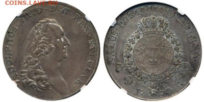 Риксдалер 1770 г. AU 50. Предпродажная оценка. - 43CF24F0-762F-4FD9-B7EA-7E05A135D4B0