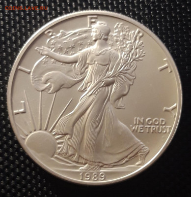 1 доллар США, "Шагающая свобода", 1989г., до 21.01.23 - 20230115_125847