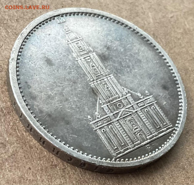 5 рейхсмарок Германия (КИРХА) 1934 до 23.01 - 26C9111C-11FD-45C2-990D-AC6649A2212F