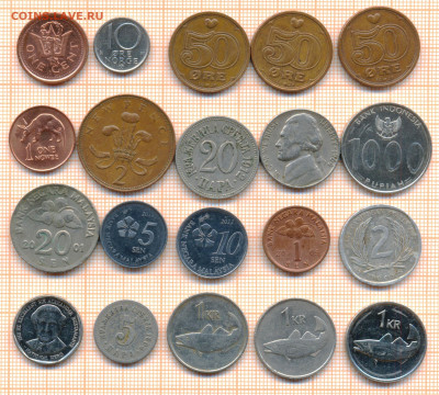 монеты разные 7А от 5 руб. фикс цена, до ухода в архив - лист 7второй 001