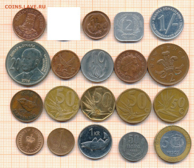 монеты разные 8  от 5 руб. фикс цена, до ухода в архив - лист 8 001