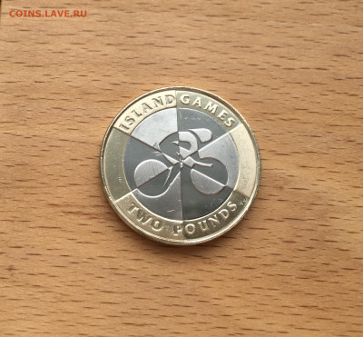 биметалл Гибралтар 2 фунта 2019 Островные игры Велоспорт - IMG_4263.JPG