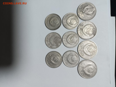 Погодовка СССР 6(было 8) монет ФИКС как один лот - Погодовка ссср 8 монет А  20к,15к