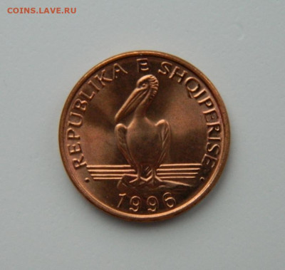Албания 1 лек 1996 г. (Фауна) С рубля! до 23.01.23 - DSCN6599.JPG