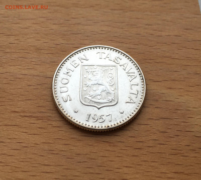 Финляндия 200 марок 1957 Серебро - IMG_4434.JPG
