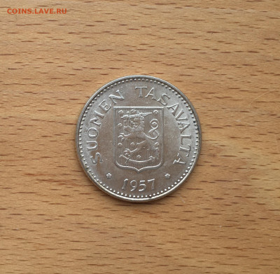 Финляндия 200 марок 1957 Серебро - IMG_4432.JPG