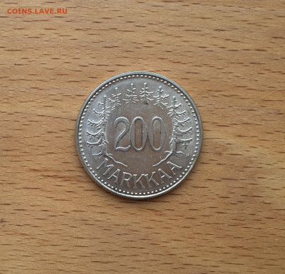Финляндия 200 марок 1957 Серебро - IMG_4435.JPG