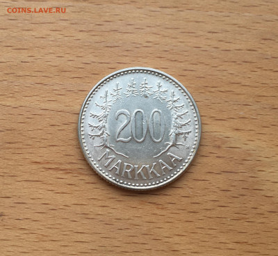 Финляндия 200 марок 1957 Серебро - IMG_4436.JPG
