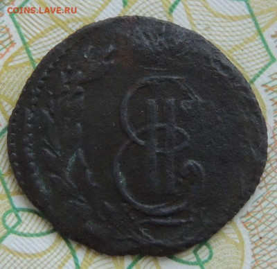 Сибирские монеты: 2 копейки 1779 г. и полушка 1771 г. - DSCN9527.JPG